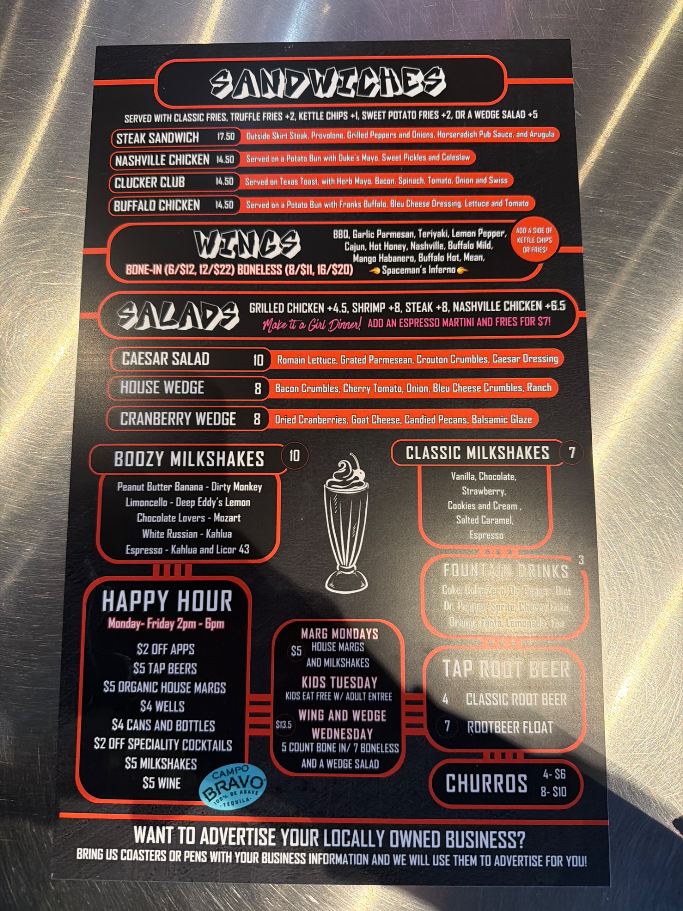 The Burger Bar
